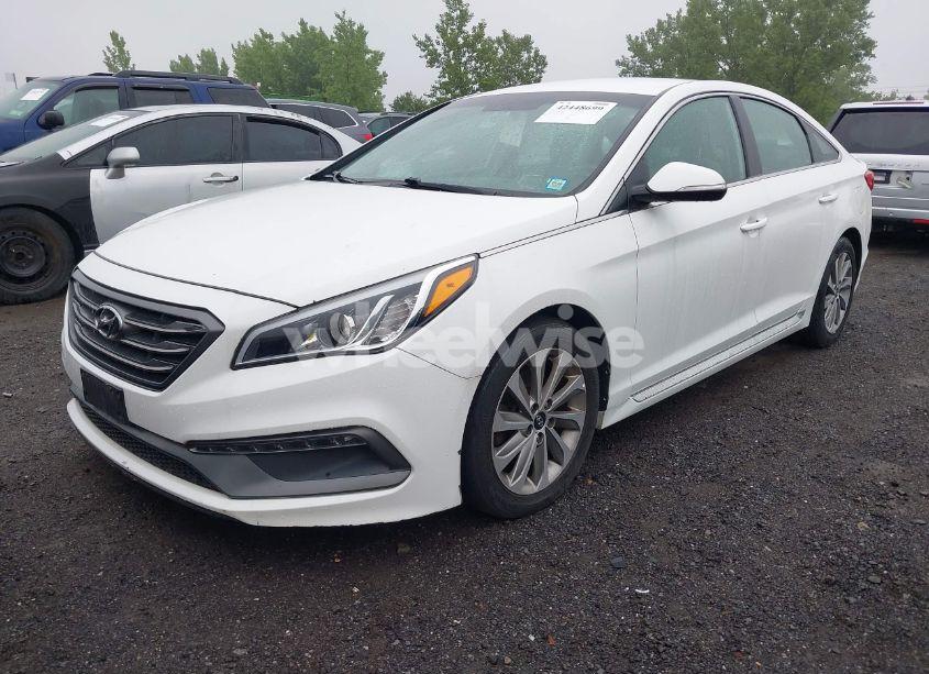 Photo 2 of 2017 Hyundai Sonata SPORT (VIN 5NPE34AF3HH556101)