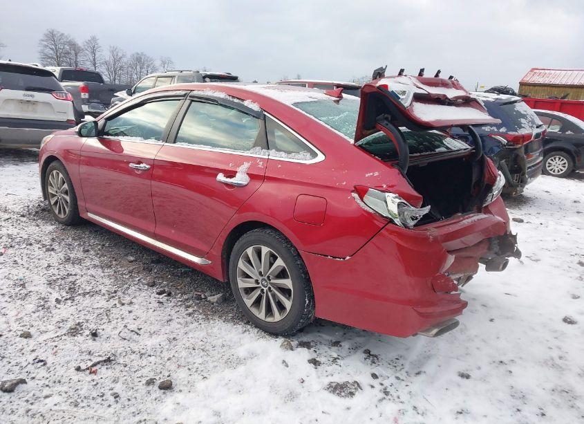 Photo 3 of 2017 Hyundai Sonata SPORT (VIN 5NPE34AF3HH566904)