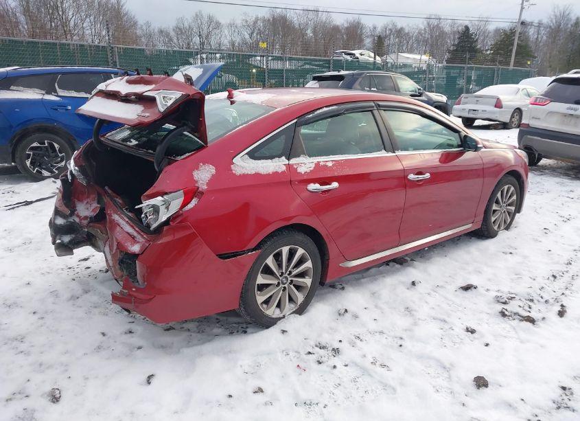 Photo 4 of 2017 Hyundai Sonata SPORT (VIN 5NPE34AF3HH566904)
