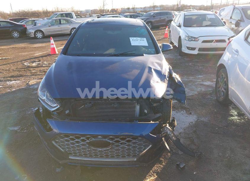 Photo 12 of 2018 Hyundai Sonata SPORT (VIN 5NPE34AF3JH614889)