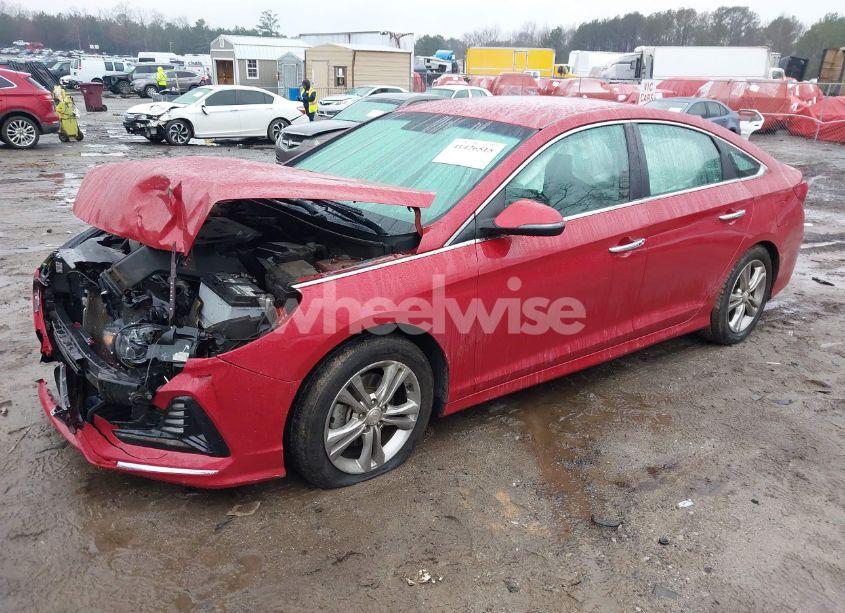 Photo 2 of 2018 Hyundai Sonata SEL (VIN 5NPE34AF3JH653207)