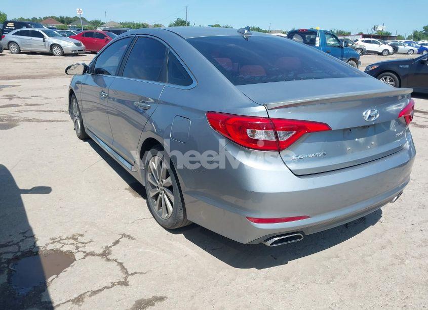 Photo 3 of 2015 Hyundai Sonata SPORT (VIN 5NPE34AF4FH023073)