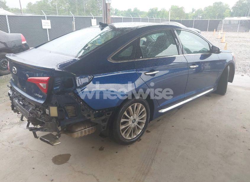 Photo 4 of 2015 Hyundai Sonata LIMITED (VIN 5NPE34AF4FH025499)