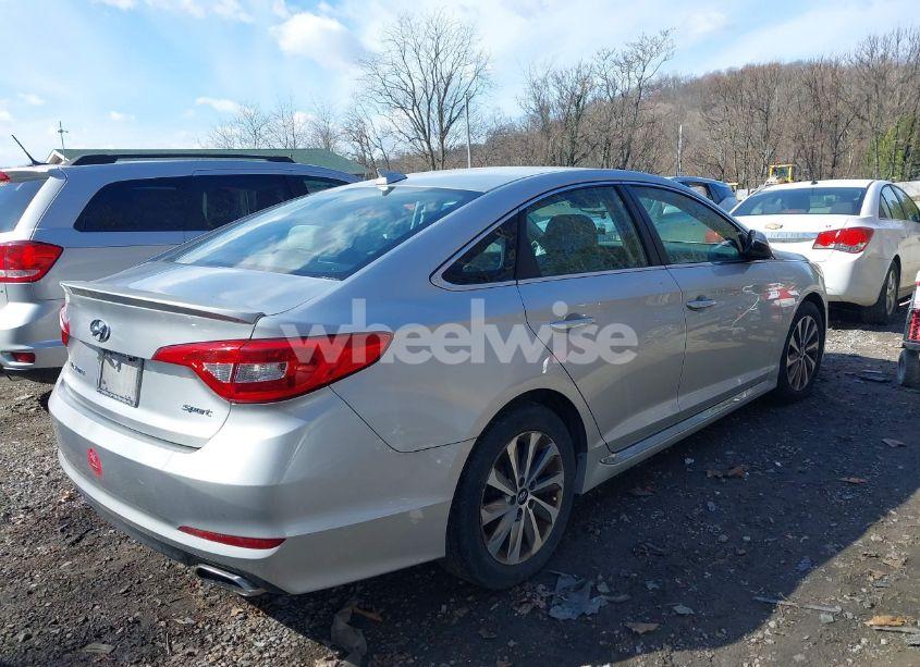 Photo 4 of 2015 Hyundai Sonata SPORT (VIN 5NPE34AF4FH047759)