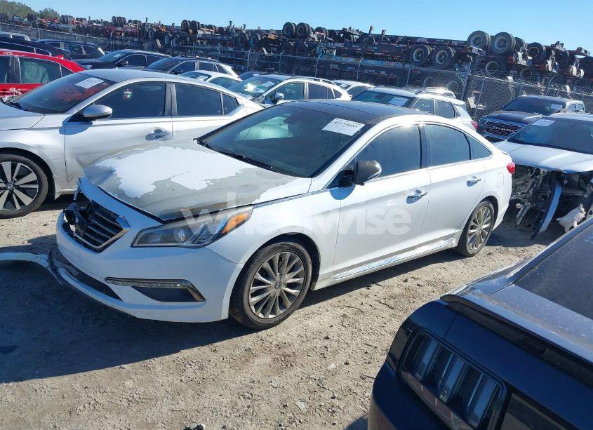 Photo 2 of 2015 Hyundai Sonata LIMITED (VIN 5NPE34AF4FH062844)