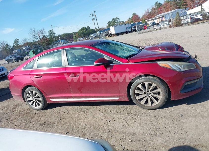 Photo 13 of 2015 Hyundai Sonata SPORT (VIN 5NPE34AF4FH063623)