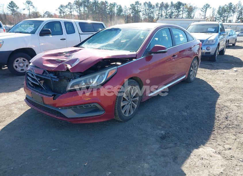 Photo 2 of 2015 Hyundai Sonata SPORT (VIN 5NPE34AF4FH063623)
