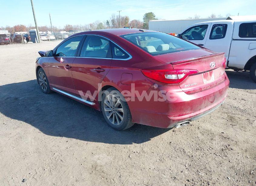Photo 3 of 2015 Hyundai Sonata SPORT (VIN 5NPE34AF4FH063623)