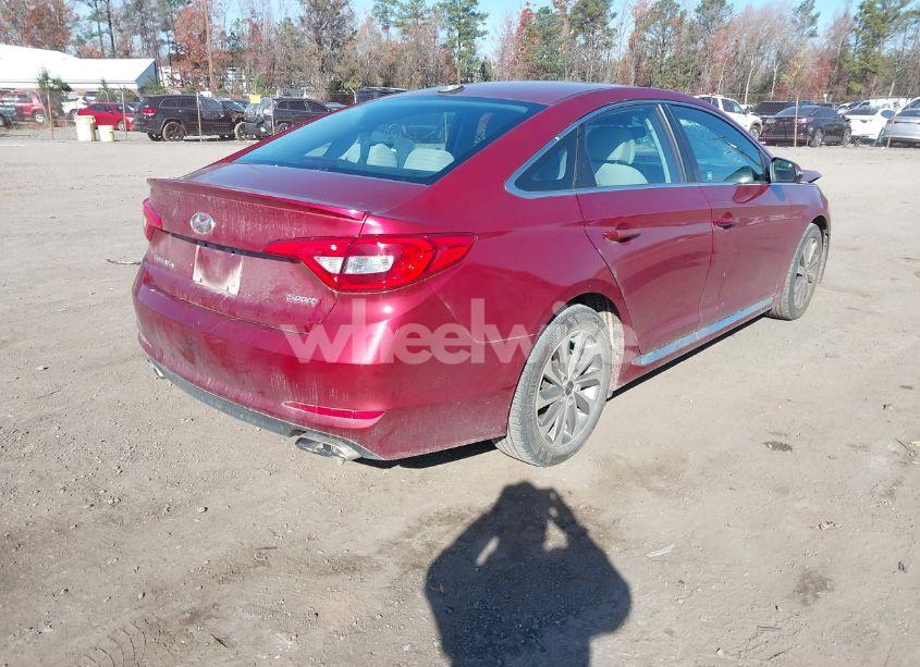 Photo 4 of 2015 Hyundai Sonata SPORT (VIN 5NPE34AF4FH063623)
