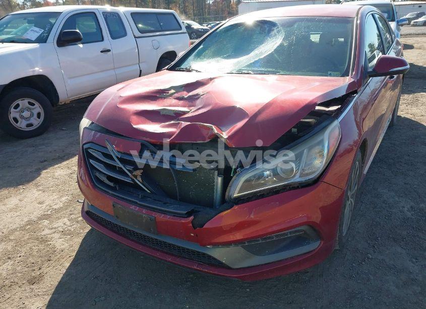 Photo 6 of 2015 Hyundai Sonata SPORT (VIN 5NPE34AF4FH063623)