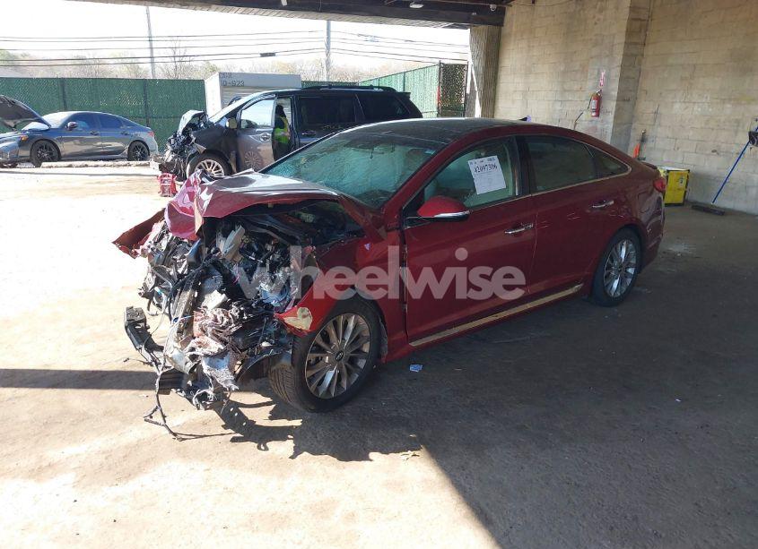 Photo 2 of 2015 Hyundai Sonata LIMITED (VIN 5NPE34AF4FH091535)