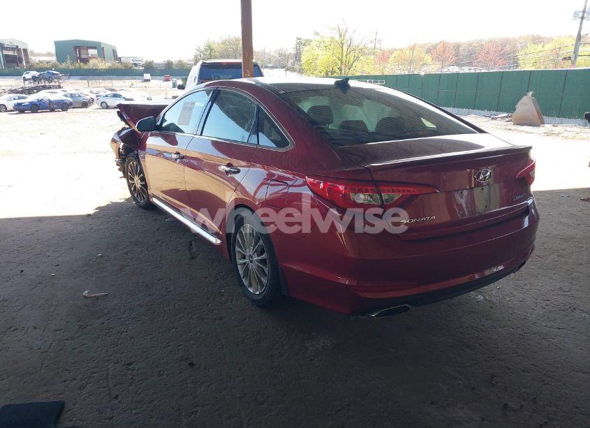 Photo 3 of 2015 Hyundai Sonata LIMITED (VIN 5NPE34AF4FH091535)