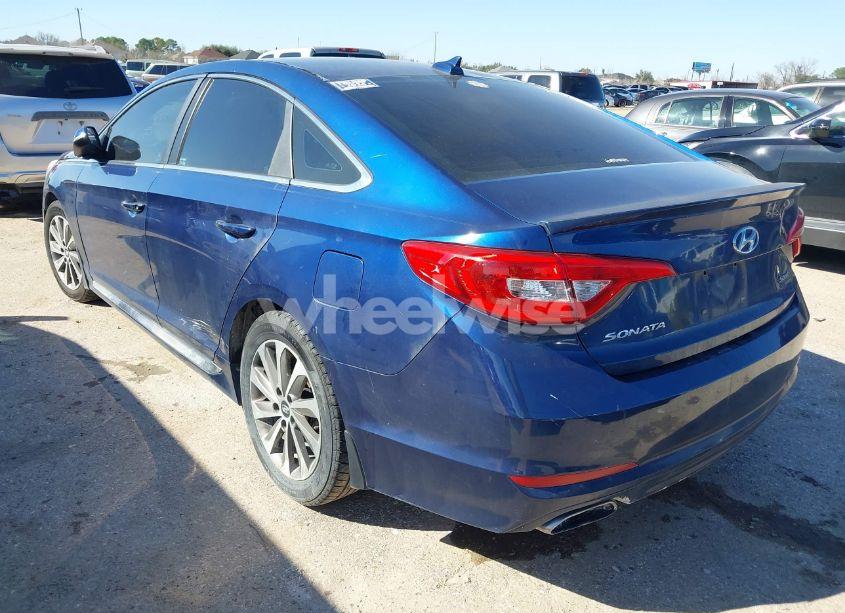 Photo 3 of 2015 Hyundai Sonata SPORT (VIN 5NPE34AF4FH113615)