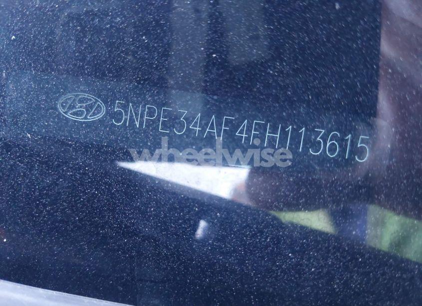 Photo 9 of 2015 Hyundai Sonata SPORT (VIN 5NPE34AF4FH113615)