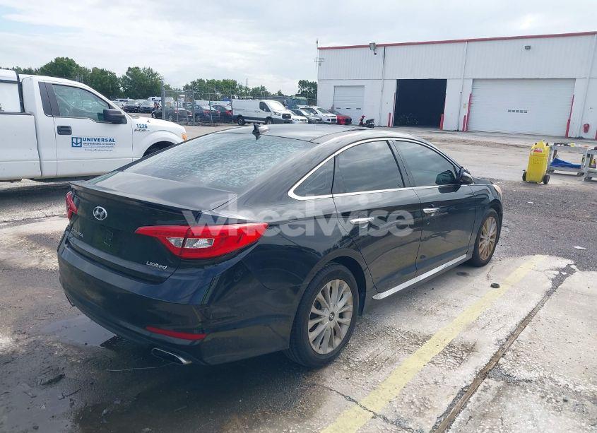 Photo 4 of 2015 Hyundai Sonata LIMITED (VIN 5NPE34AF4FH133427)