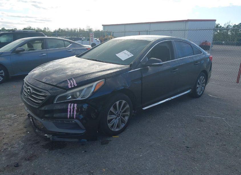 Photo 2 of 2015 Hyundai Sonata SPORT (VIN 5NPE34AF4FH220826)
