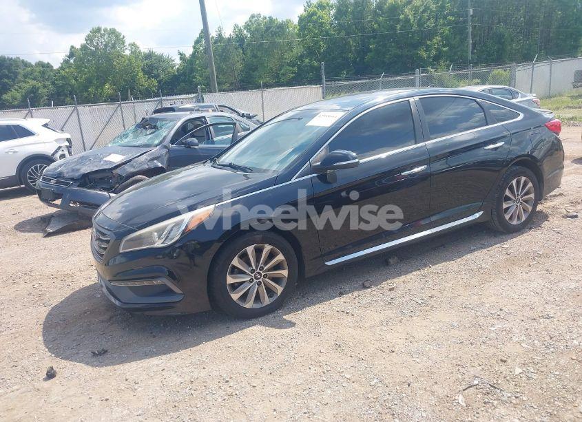 Photo 2 of 2016 Hyundai Sonata SPORT (VIN 5NPE34AF4GH261720)