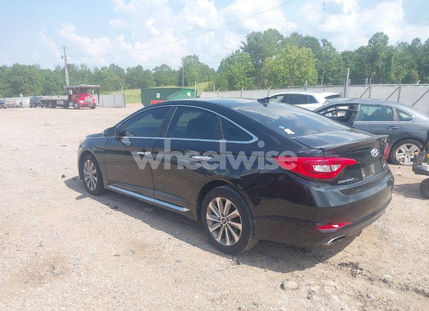 Photo 3 of 2016 Hyundai Sonata SPORT (VIN 5NPE34AF4GH261720)