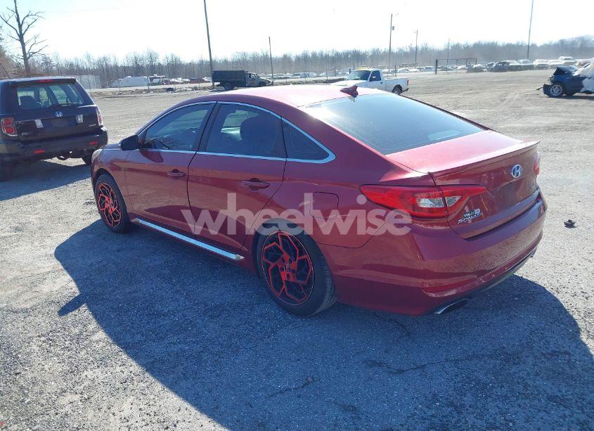 Photo 3 of 2016 Hyundai Sonata SPORT (VIN 5NPE34AF4GH267940)