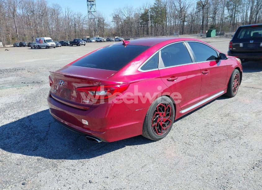 Photo 4 of 2016 Hyundai Sonata SPORT (VIN 5NPE34AF4GH267940)