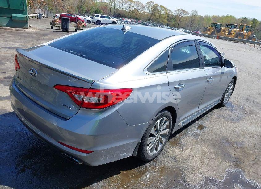 Photo 4 of 2016 Hyundai Sonata SPORT (VIN 5NPE34AF4GH273513)