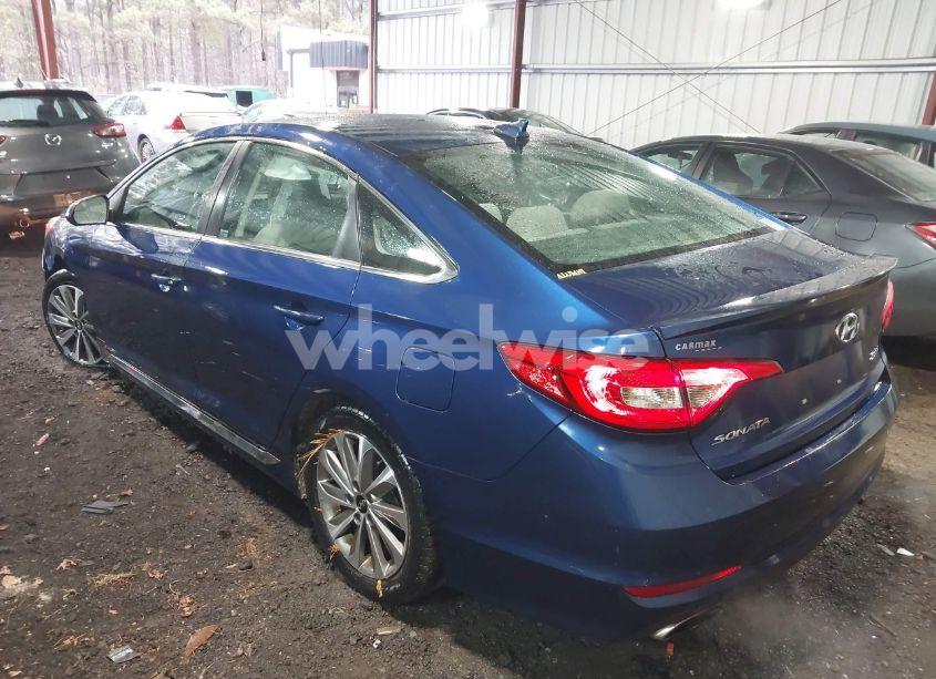 Photo 3 of 2016 Hyundai Sonata SPORT (VIN 5NPE34AF4GH280896)