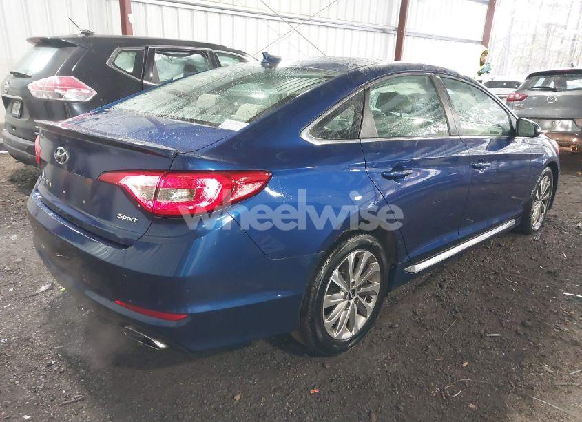 Photo 4 of 2016 Hyundai Sonata SPORT (VIN 5NPE34AF4GH280896)