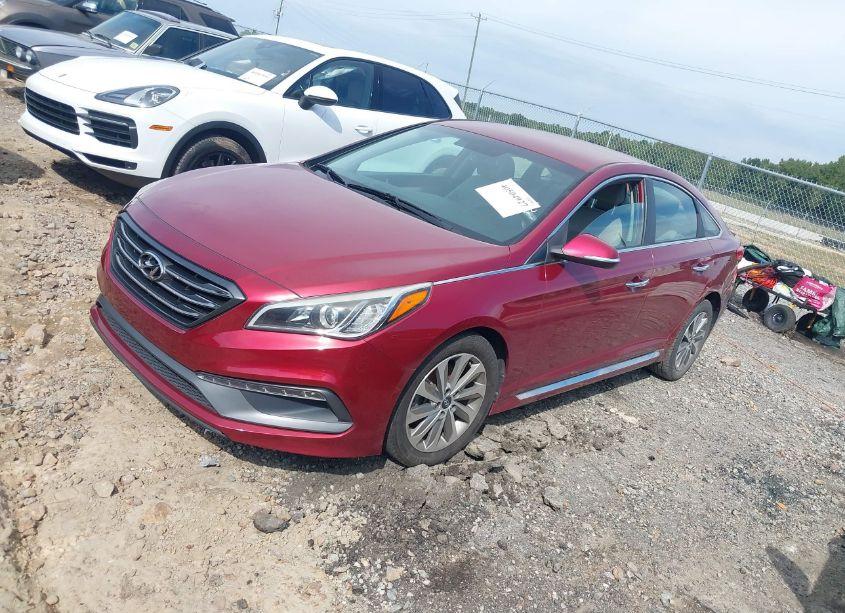Photo 2 of 2016 Hyundai Sonata SPORT (VIN 5NPE34AF4GH319003)