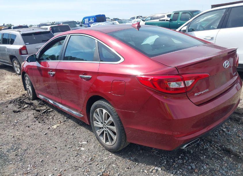 Photo 3 of 2016 Hyundai Sonata SPORT (VIN 5NPE34AF4GH319003)