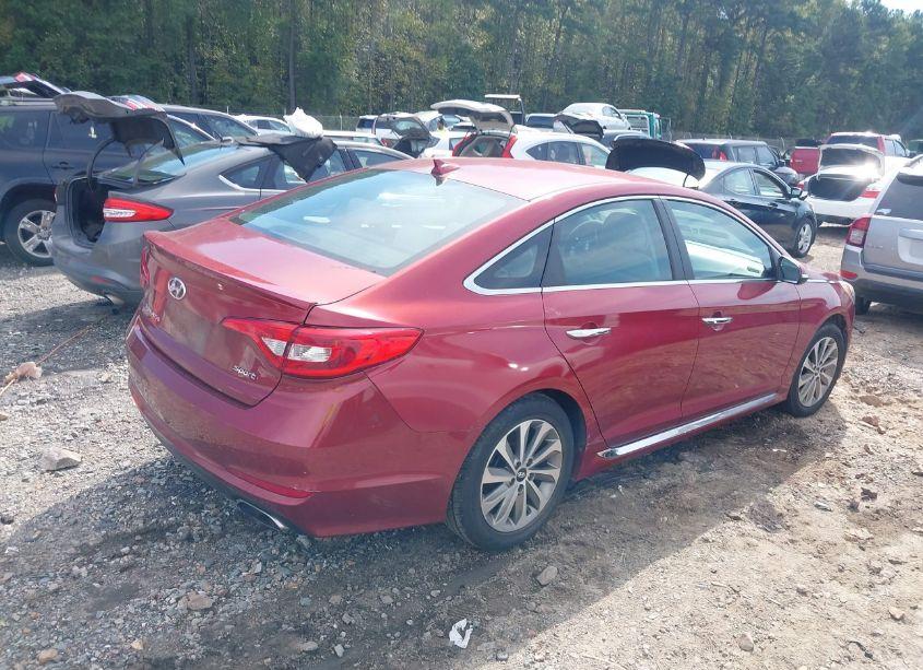 Photo 4 of 2016 Hyundai Sonata SPORT (VIN 5NPE34AF4GH319003)
