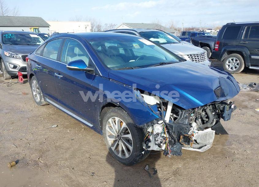 2016 Hyundai Sonata SPORT (VIN 5NPE34AF4GH339543) main photo