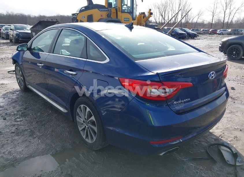 Photo 3 of 2016 Hyundai Sonata SPORT (VIN 5NPE34AF4GH339543)