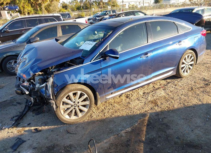 Photo 2 of 2016 Hyundai Sonata LIMITED (VIN 5NPE34AF4GH348128)