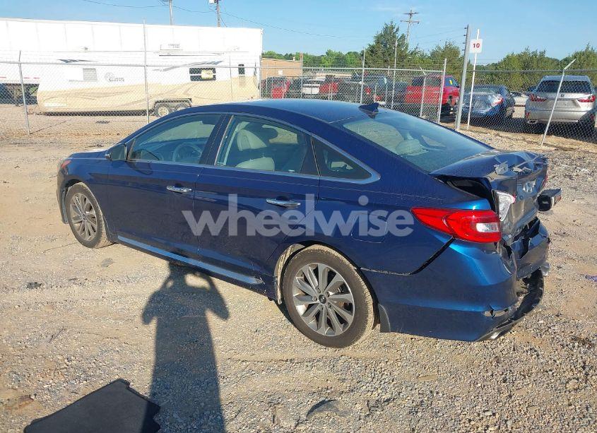 Photo 3 of 2016 Hyundai Sonata SPORT (VIN 5NPE34AF4GH348145)