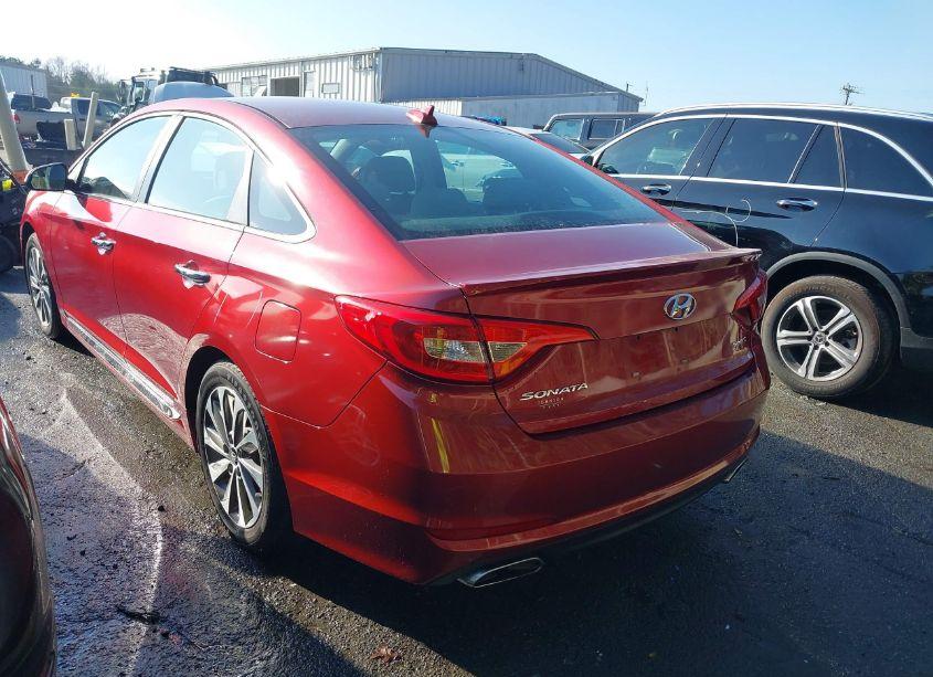 Photo 3 of 2016 Hyundai Sonata SPORT (VIN 5NPE34AF4GH377869)
