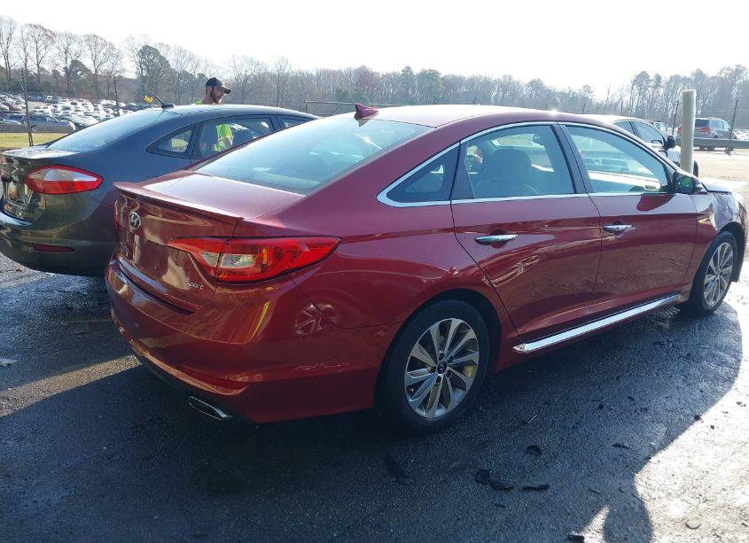 Photo 4 of 2016 Hyundai Sonata SPORT (VIN 5NPE34AF4GH377869)