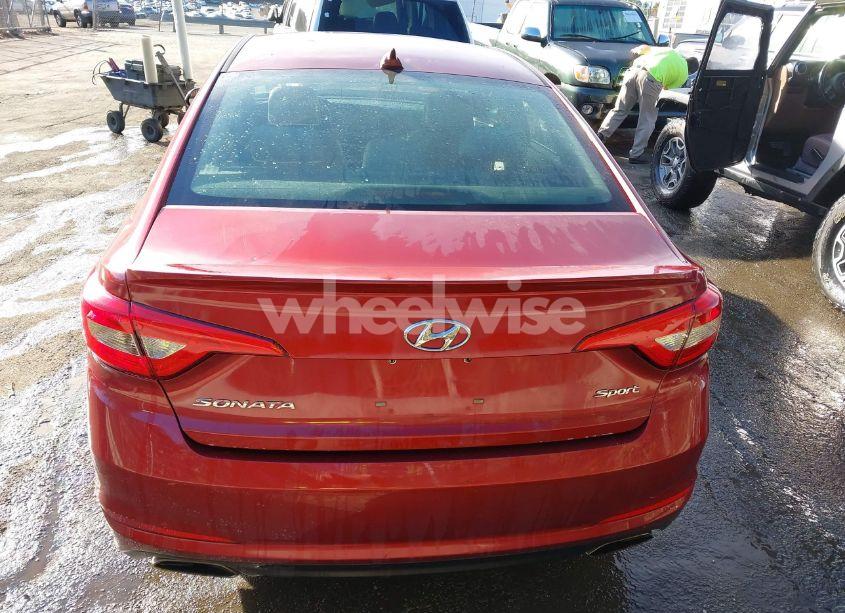 Photo 16 of 2016 Hyundai Sonata SPORT (VIN 5NPE34AF4GH423751)