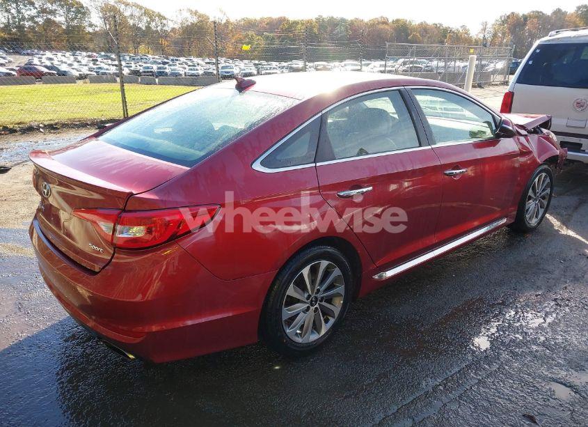 Photo 4 of 2016 Hyundai Sonata SPORT (VIN 5NPE34AF4GH423751)