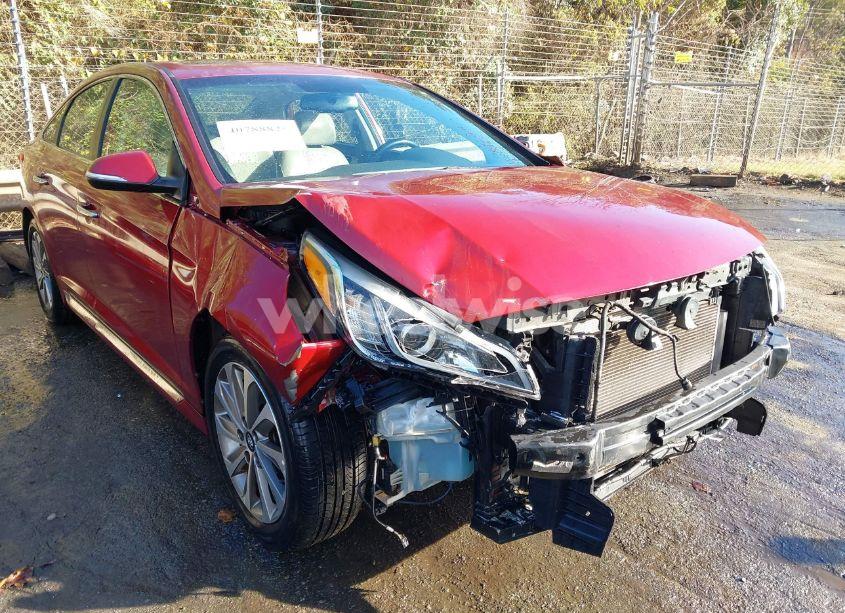 Photo 6 of 2016 Hyundai Sonata SPORT (VIN 5NPE34AF4GH423751)