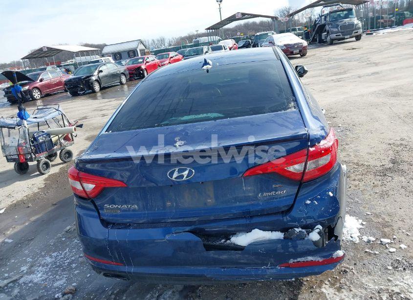 Photo 16 of 2017 Hyundai Sonata LIMITED (VIN 5NPE34AF4HH551845)