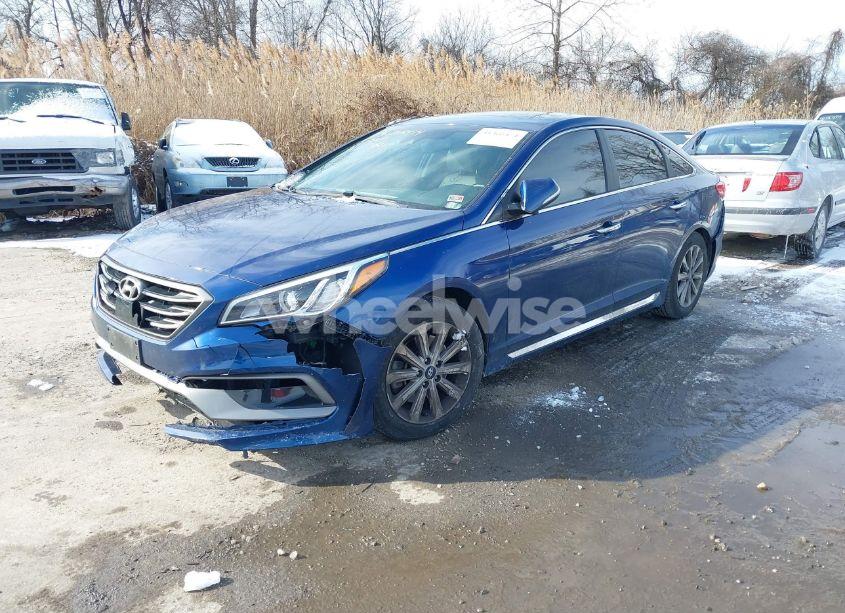 Photo 2 of 2017 Hyundai Sonata LIMITED (VIN 5NPE34AF4HH551845)