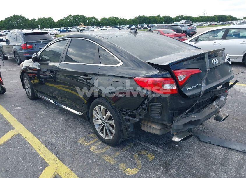Photo 3 of 2017 Hyundai Sonata SPORT (VIN 5NPE34AF4HH557418)
