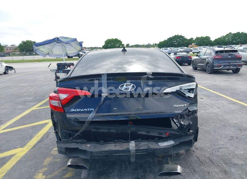 Photo 6 of 2017 Hyundai Sonata SPORT (VIN 5NPE34AF4HH557418)
