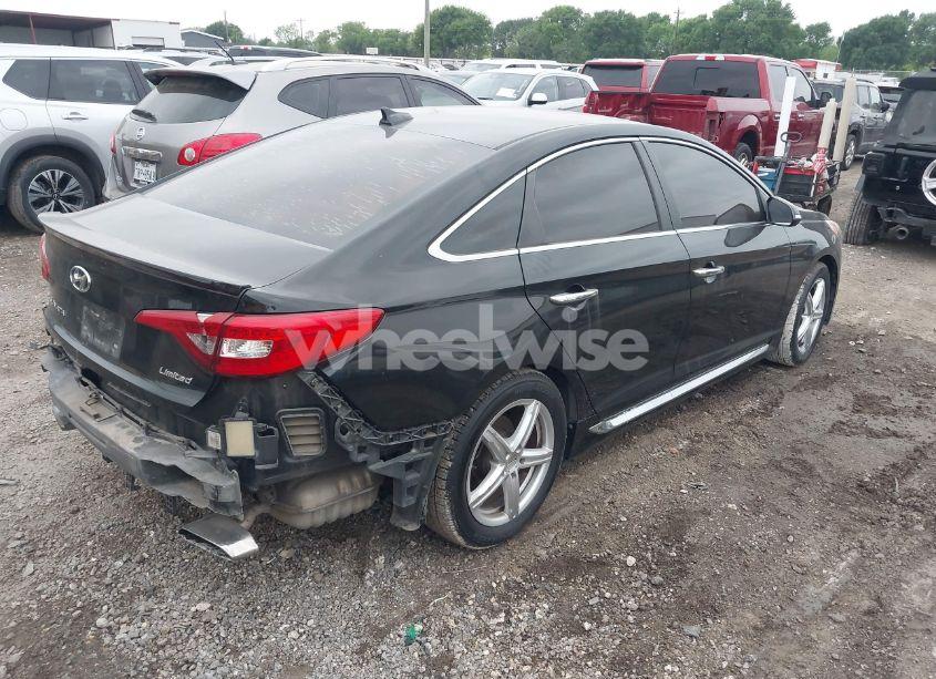 Photo 4 of 2017 Hyundai Sonata LIMITED (VIN 5NPE34AF4HH558925)