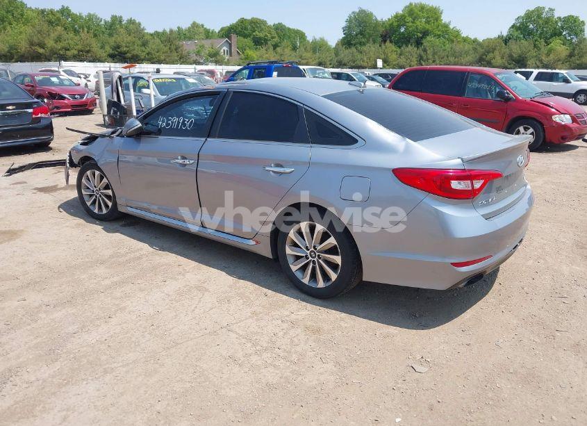 Photo 3 of 2017 Hyundai Sonata SPORT (VIN 5NPE34AF4HH566247)