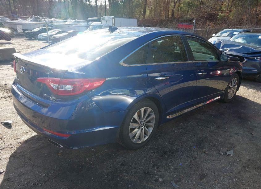 Photo 4 of 2017 Hyundai Sonata SPORT (VIN 5NPE34AF4HH580150)
