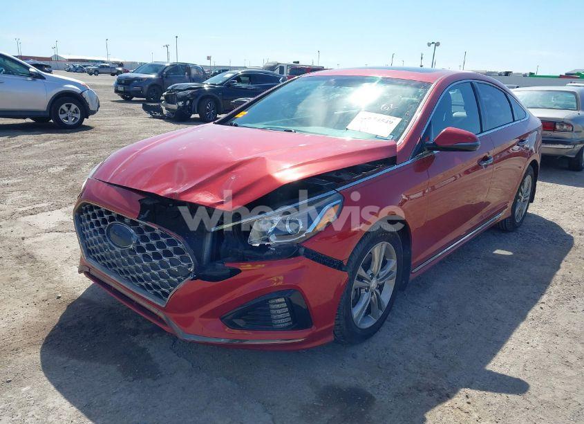 Photo 2 of 2019 Hyundai Sonata SPORT (VIN 5NPE34AF4KH769601)