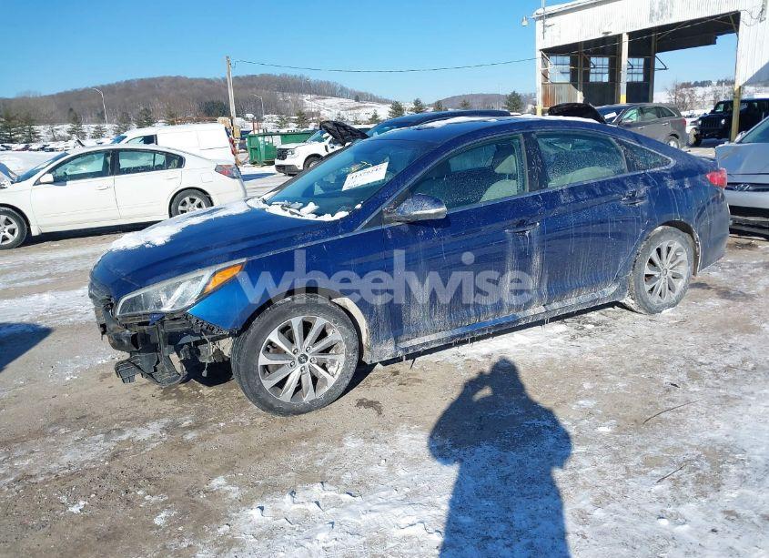 Photo 2 of 2015 Hyundai Sonata SPORT (VIN 5NPE34AF5FH027391)