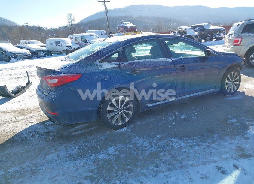 Photo 4 of 2015 Hyundai Sonata SPORT (VIN 5NPE34AF5FH027391)