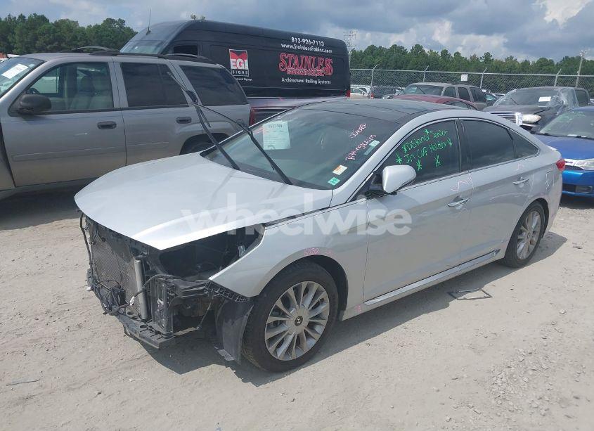 Photo 2 of 2015 Hyundai Sonata LIMITED (VIN 5NPE34AF5FH045888)